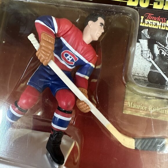 NHL Hockey Starting Lineup Maurice Richard Timeless Legends Figure w/ Card - Picture 3 of 4